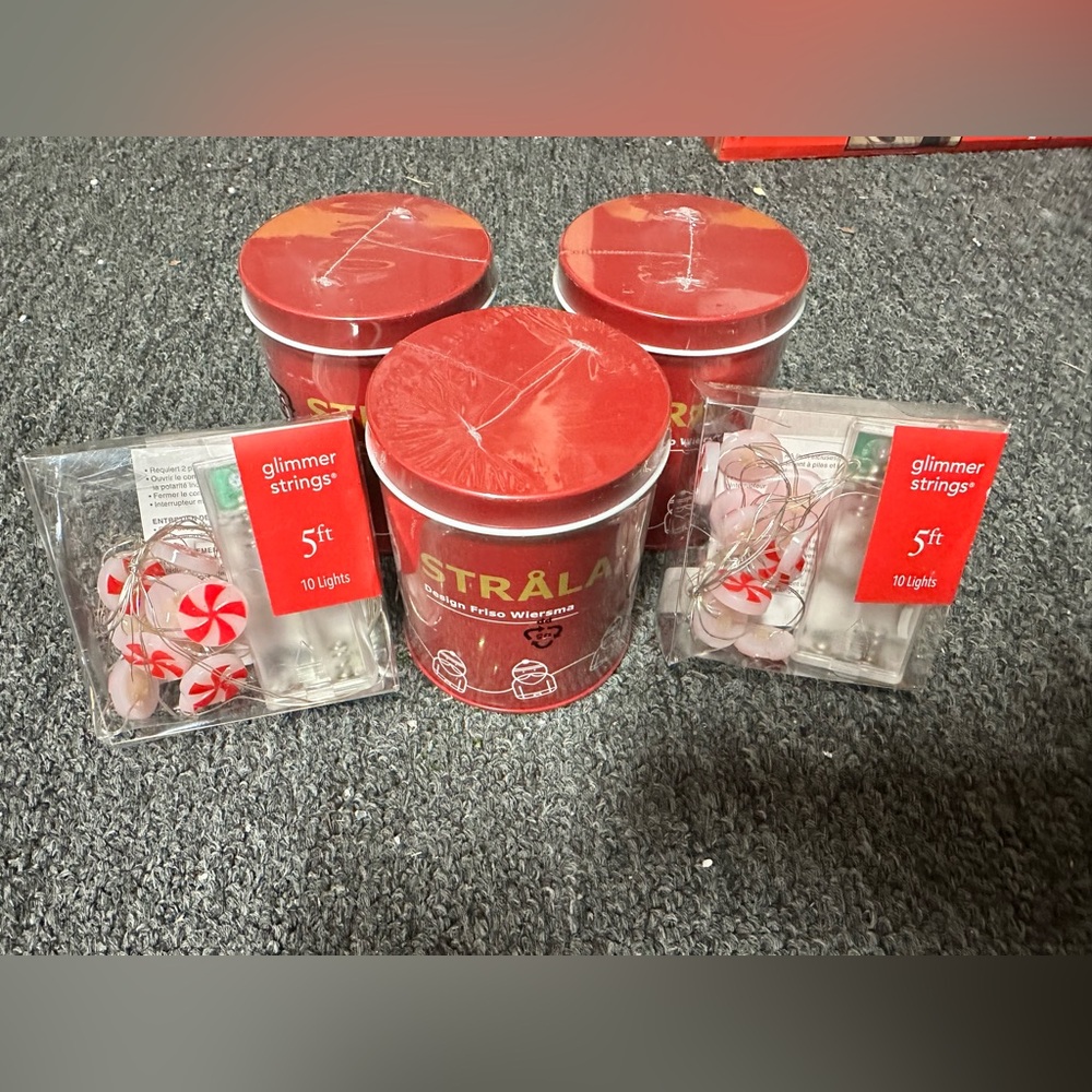 NIP Christmas String Light Lot